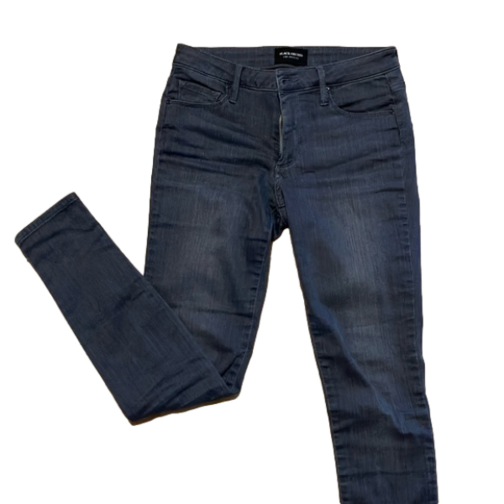 Black orchid mid rise super skinny jean